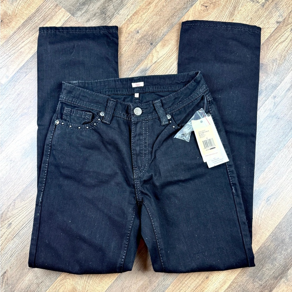 Reba  Black Denim Jeans Size 4